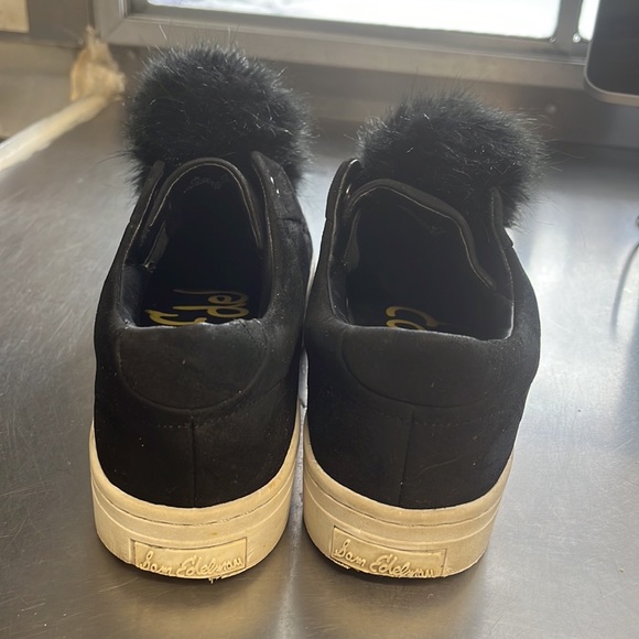 Sam Edelman pom pom platform sneakers. Gently used. - Picture 4 of 7